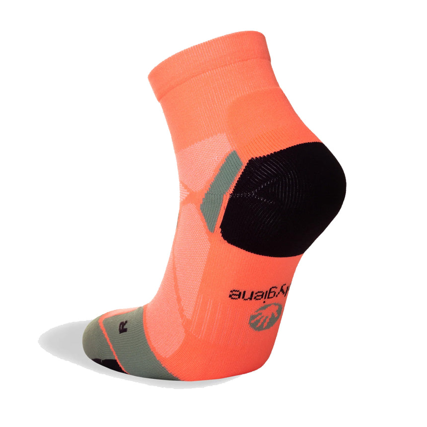 Hilly Marathon Fresh Anklet Women's Running Sock - Neon Candy/Sage