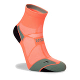 Hilly Marathon Fresh Anklet Women's Running Sock - Neon Candy/Sage