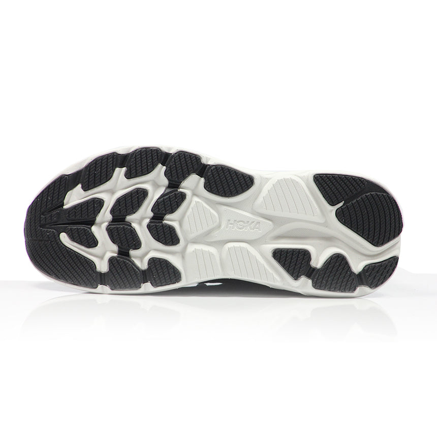 Hoka Clifton 10 Junior Running Shoe - Black/White