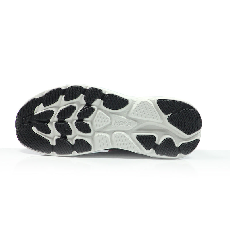 Hoka Clifton 10 Junior Running Shoe - Foggy Grey/Black