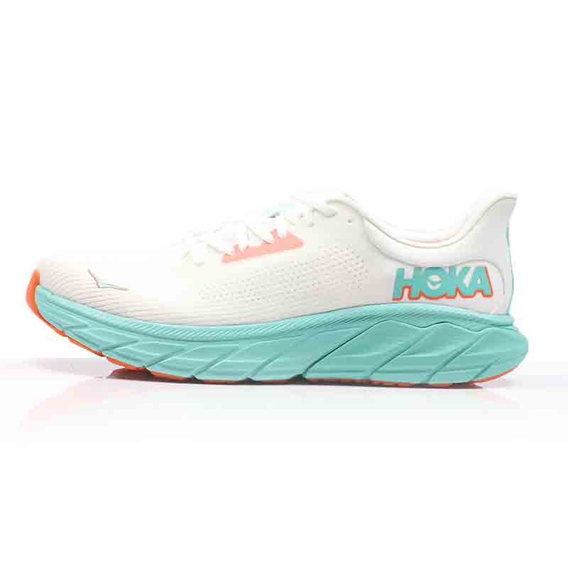 Hoka One One Arahi 7 Men's Running Shoe - Frost/Aqua Glow