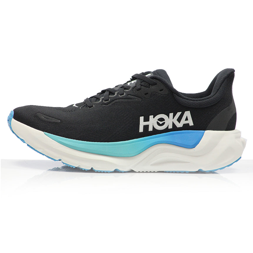 Hoka Arahi 8 Men's Running Shoe - Black/Skyward Blue