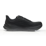 Hoka One One Bondi 9 Men's Wide Fit Running Shoe - Black/Black