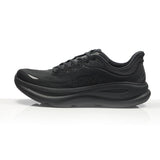 Hoka One One Bondi 9 Men's Wide Fit Running Shoe - Black/Black