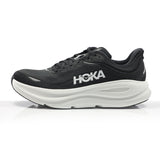 Hoka One One Bondi 9 Men's 2E Wide Fit Running Shoe - Black/White
