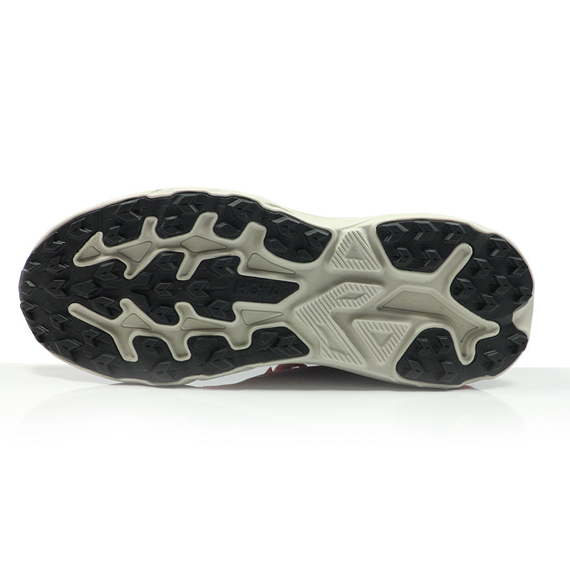Hoka Challenger 8 Men's Trail Shoe - Red Agate/River Rock Grey