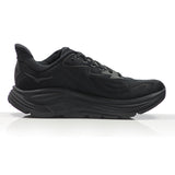 Hoka One One Clifton 10 2E Wide Fit Men's Running Shoe - Black/Black