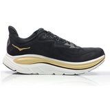 Hoka One One Clifton 10 Women's Running Shoe - Black/Gold