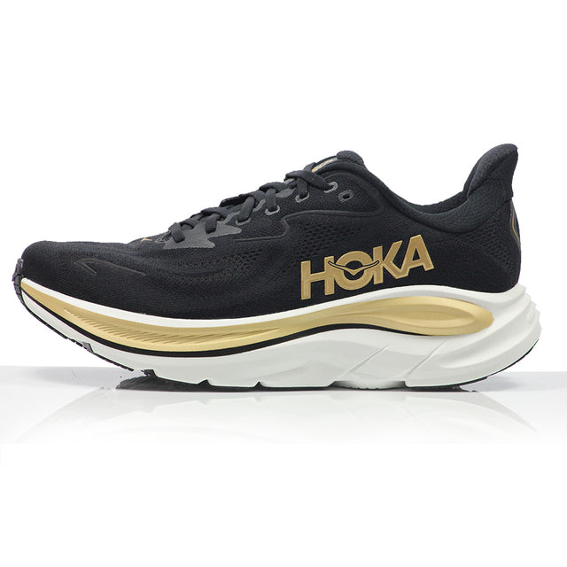 Hoka Mens Clifton 10  BKGD Side