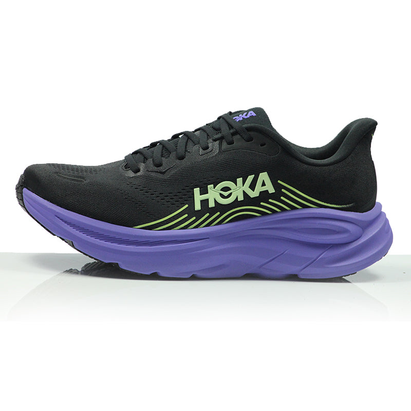 Hoka Clifton 11 Men's Running Shoe - Black/Neon Yuzu