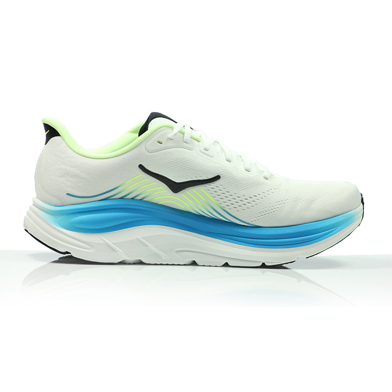 Hoka Clifton 11 Wide Fit Men's Running Shoe - Frost/Black