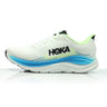 Hoka Clifton 11 Wide Fit Men's Running Shoe - Frost/Black