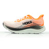Hoka Clifton 11 Wide Fit Men's Running Shoe - Neon Tangerine/Frost