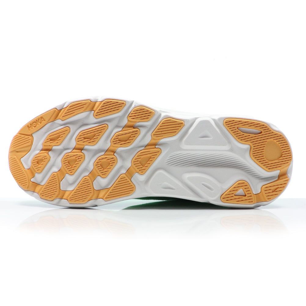 Hoka One One Clifton 9 Men's Running Shoe - Zest/Lime Glow