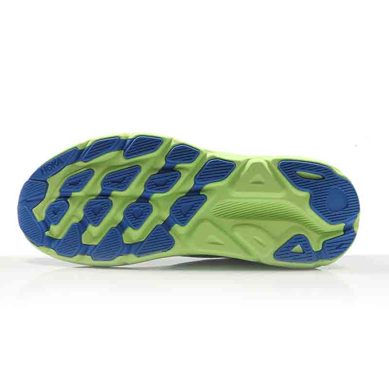 Hoka One One Clifton 9 Men's Running Shoe - Stardust/Electric Cobalt