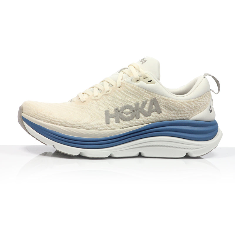 Hoka One One Gaviota 5 Men's Running Shoe - Birch / Foggy Night