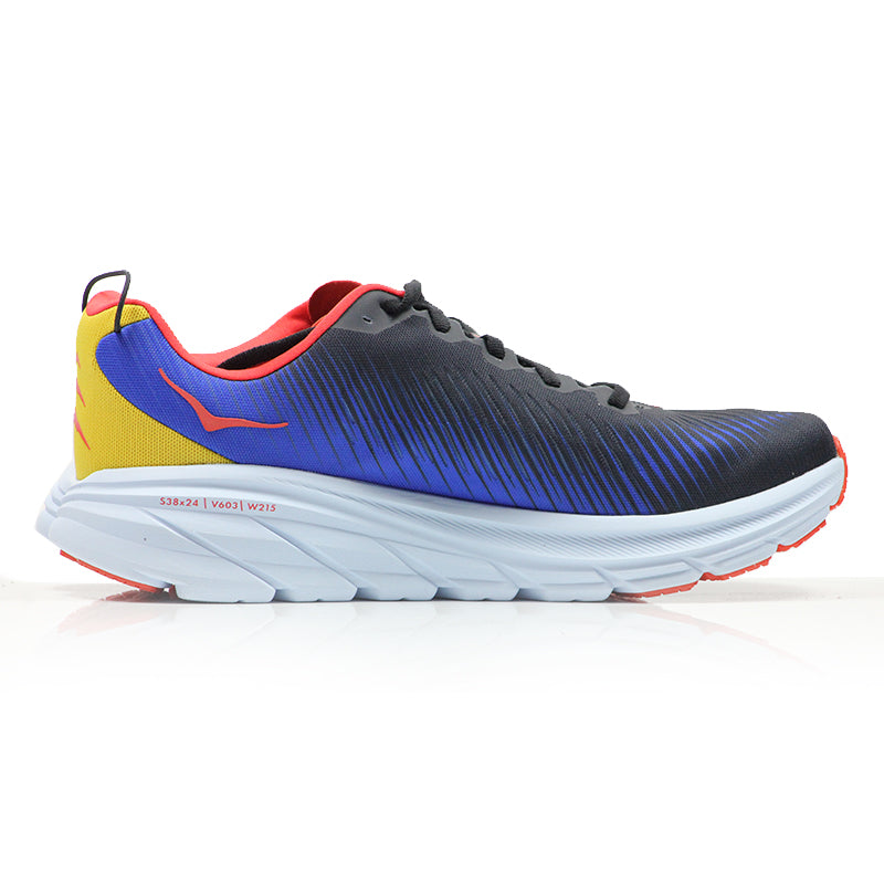 Hoka One One Rincon 3 Men's Running Shoe - Black/Dazzling Blue