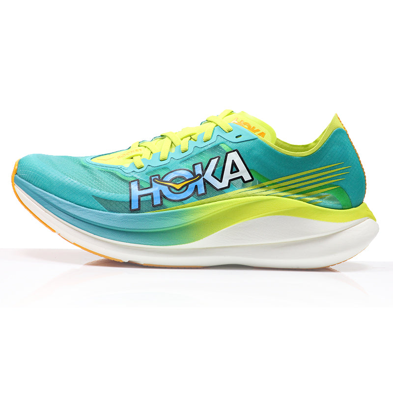 Hoka One One Rocket X 2 Unisex Running Shoe - Ceramic/Evening Primrose