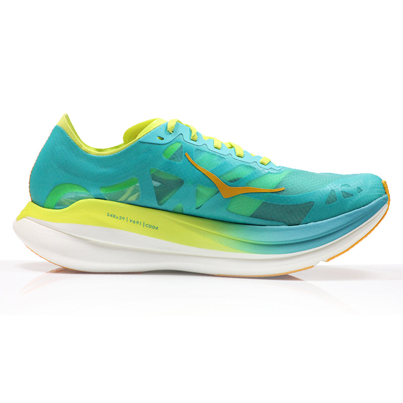 Hoka One One Rocket X 2 Unisex Running Shoe - Ceramic/Evening Primrose