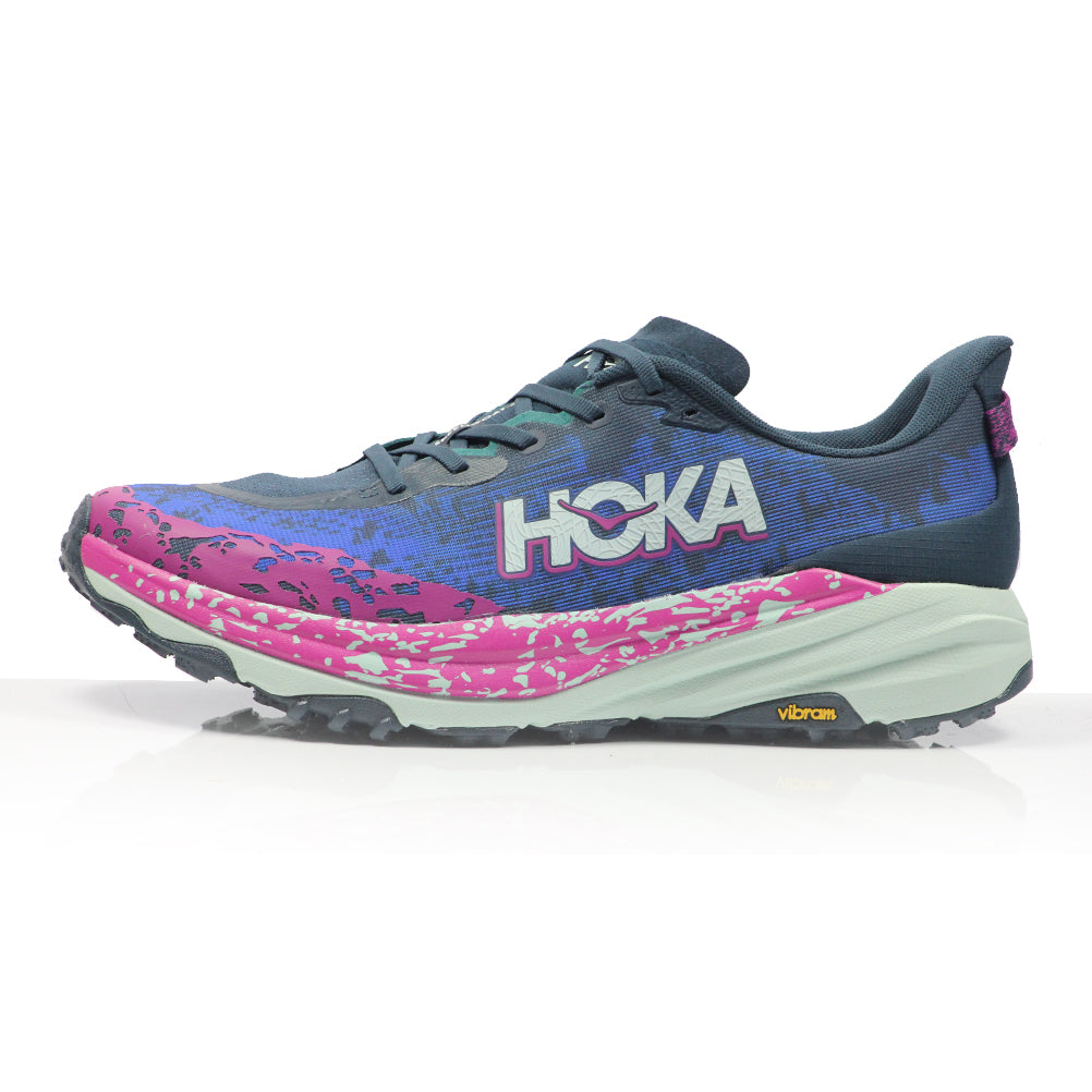 Hoka One One Speedgoat 6 Men's Trail Shoe -  Stormy Skies/ Aqua
