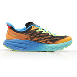 Hoka One One Speedgoat 5 Men's Trail Shoe - Solar Flare/Diva Blue