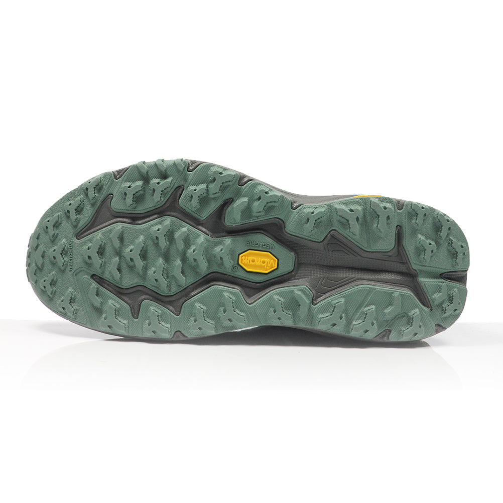 Hoka One One Speedgoat 6 Men's Wide Fit Trail Shoe - Fern/Asphalt Grey