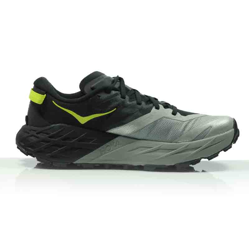 Hoka Speedgoat 7 Men's Trail Shoe - Black/Stellar Grey