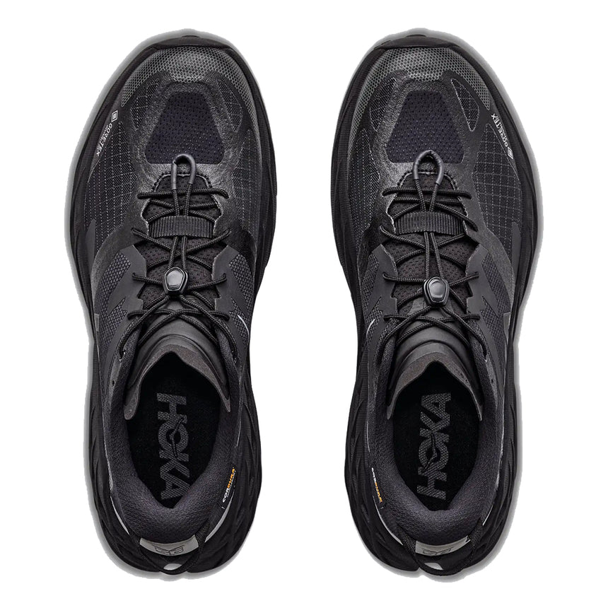 Hoka Speedgoat 7 GTX Men's Trail Shoe - Black/River Rock Grey