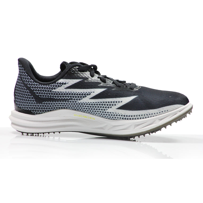 Hoka Crescendo MD Unisex Running Spike - Black/White