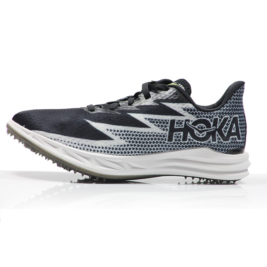 Hoka Crescendo MD Unisex Running Spike - Black/White