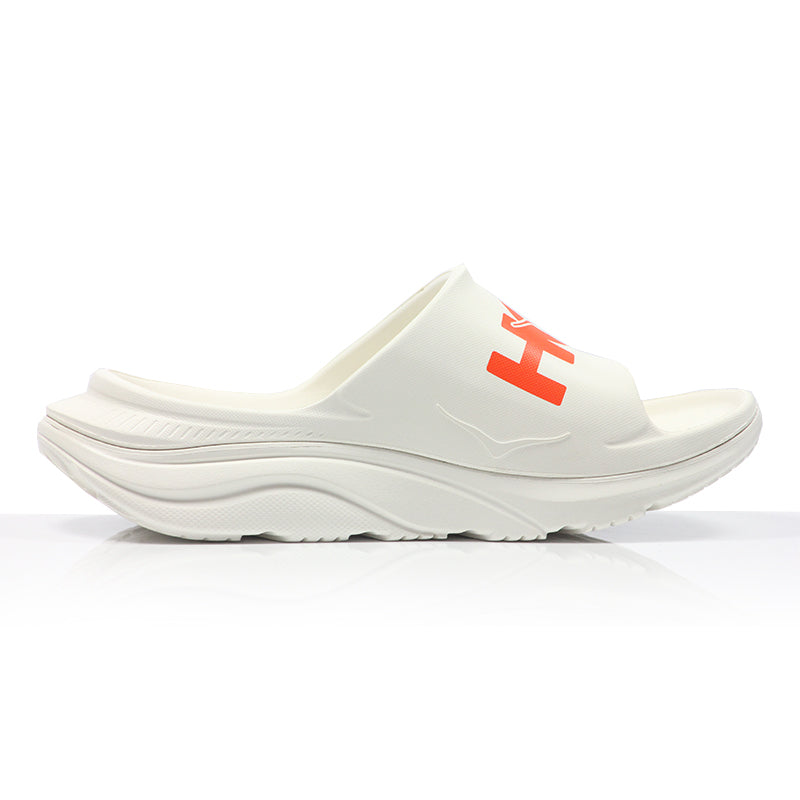 Hoka Unisex Ora Athletic Recovery Slide - Frost/Lava