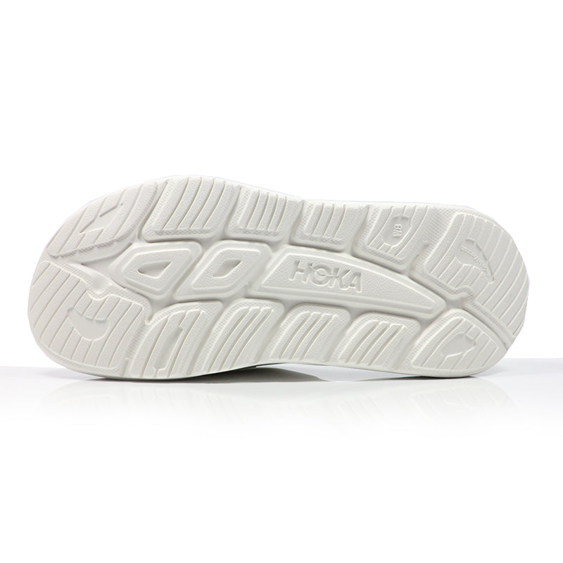 Hoka One One Unisex Ora Athletic Recovery Slide - Frost/Lava