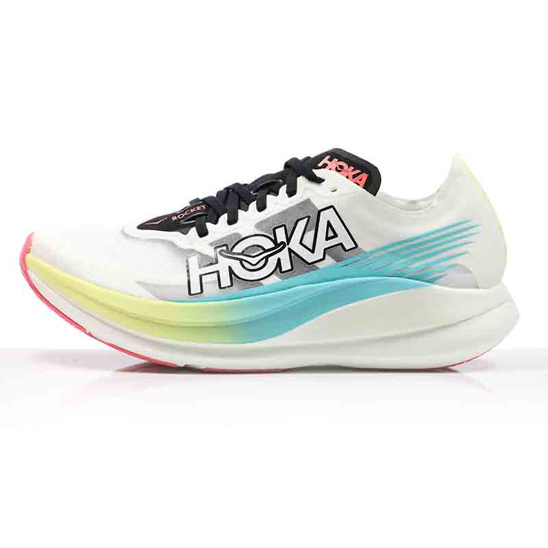 Hoka One One Rocket X 2 Unisex Running Shoe - Yuzu/Cielo Blue