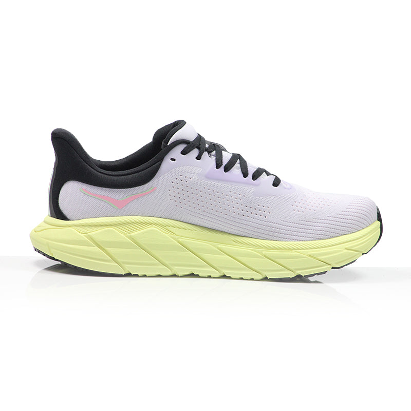 Hoka One One Arahi 7 Women's Wide Fit Running Shoe - Starlight Glow/Yuzu