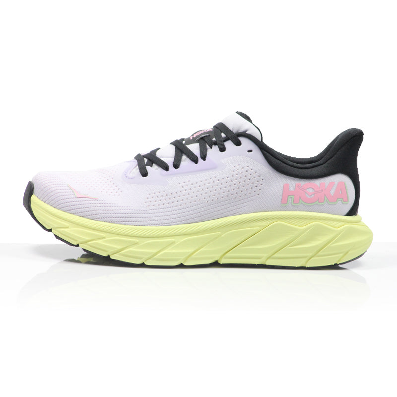 Hoka One One Arahi 7 Women's Wide Fit Running Shoe - Starlight Glow/Yuzu