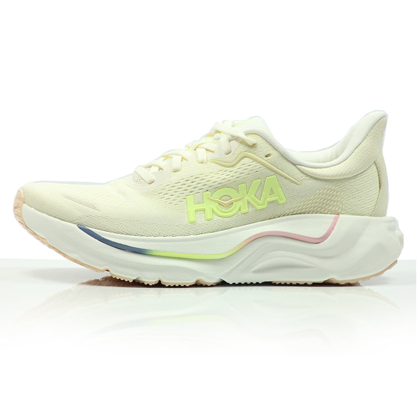 Hoka Arahi 9 Women's Running Shoe - Vintage yellow/Alabaster