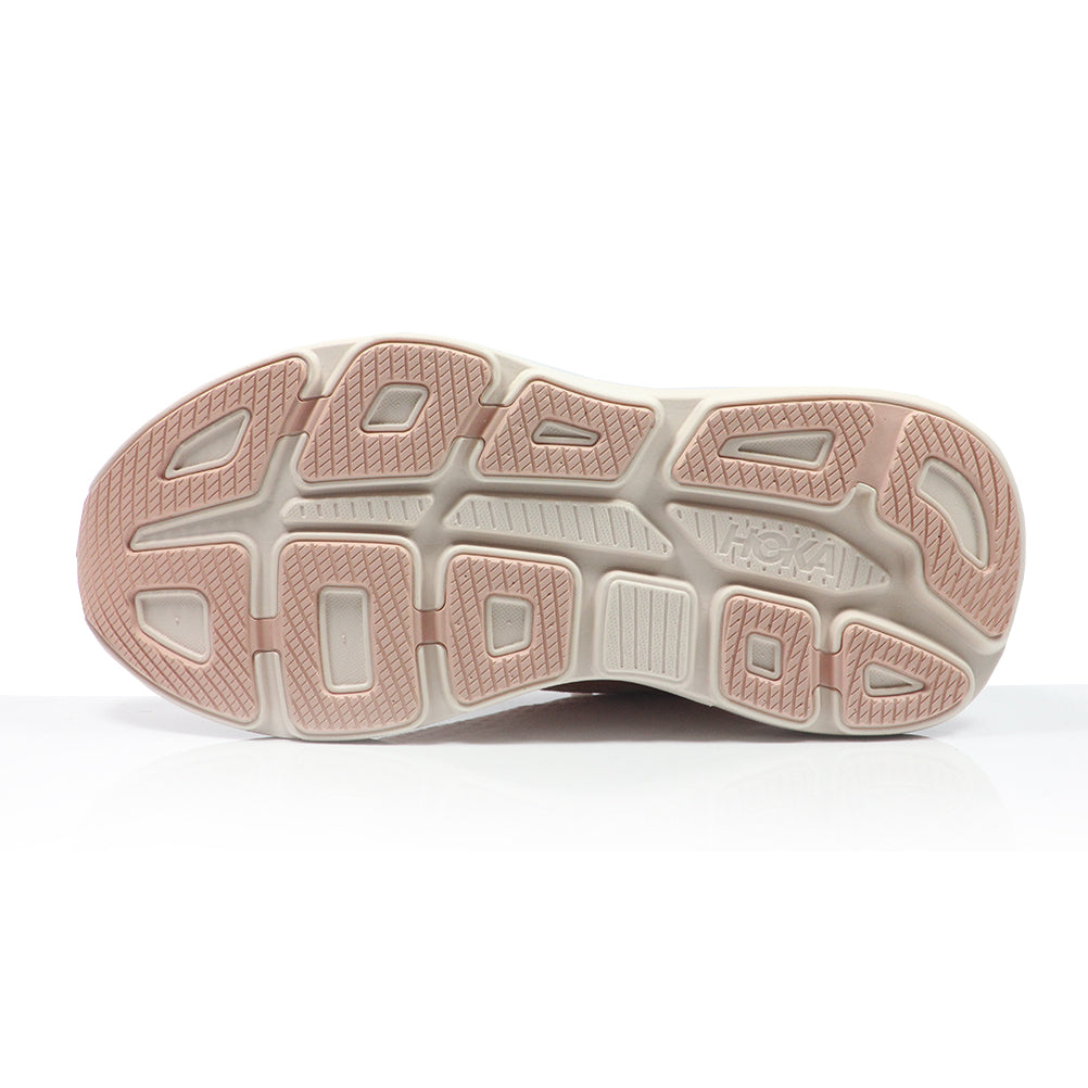 Hoka One One Bondi 9 Women's Running Shoe - Rose Latte/Rose Cream