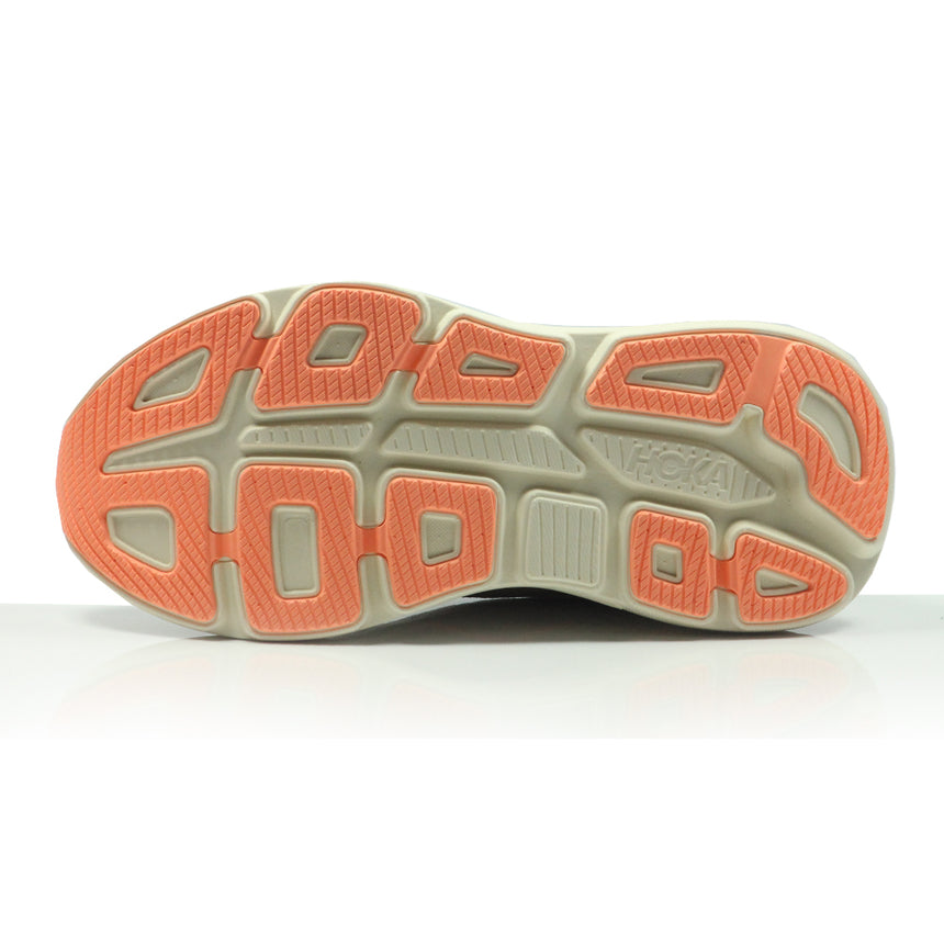 Hoka Bondi 9 Women's Running Shoe - River Rock Grey/ Mineral Ore
