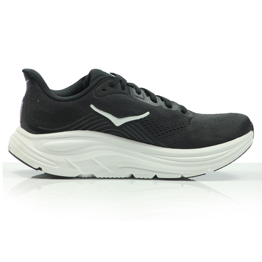 Hoka Womens Clifton 11 BWHT back