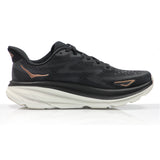 Hoka One One Clifton 9 Women's Running Shoe - Black/Rose Gold