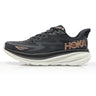 Hoka One One Clifton 9 Women's Running Shoe - Black/Rose Gold