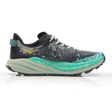 Hoka One One Speedgoat 6 Women's Trail Shoe - Black/Aloe Vera