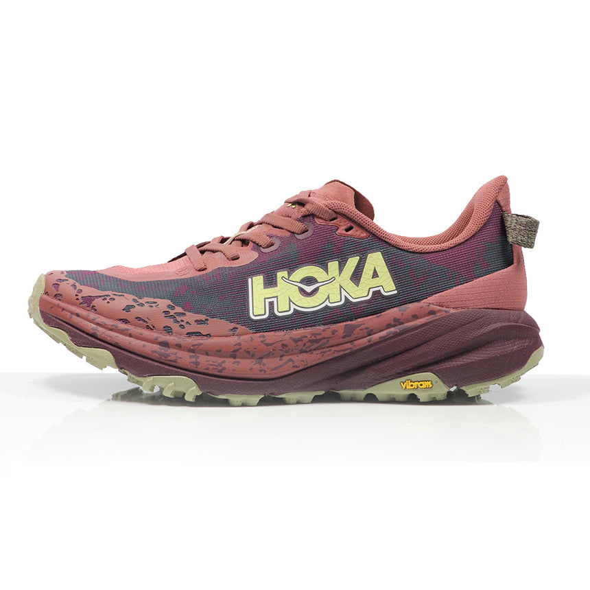 Hoka Speedgoat 6 Women's Trail Shoe - Rouge/Black Cherry