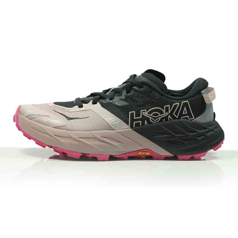 Hoka Speedgoat 7 Women's Trail Shoe - Black/Pink Opal