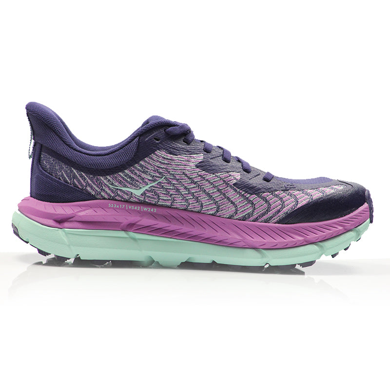 Hoka One One Mafate Speed 4 Women's Trail Shoe - Night Sky/Orchid Flower