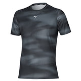 Mizuno Core Graphic Short Sleeve Men's Running Tee - Black