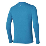 Mizuno Core Impulse Men's Long Sleeve Tee - Blue Jewel