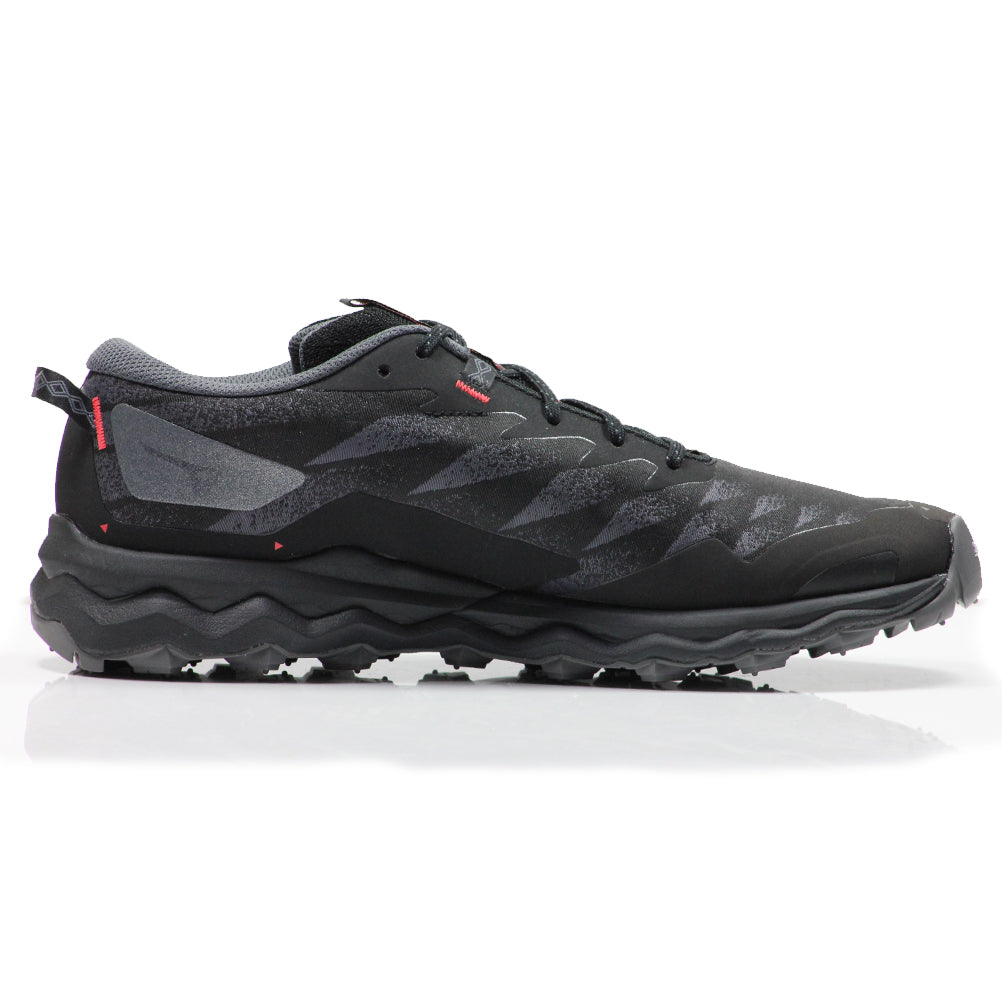 Mizuno Wave Daichi 7 Gore-Tex Men's Trail Shoe - Black/Bittersweet/Iron