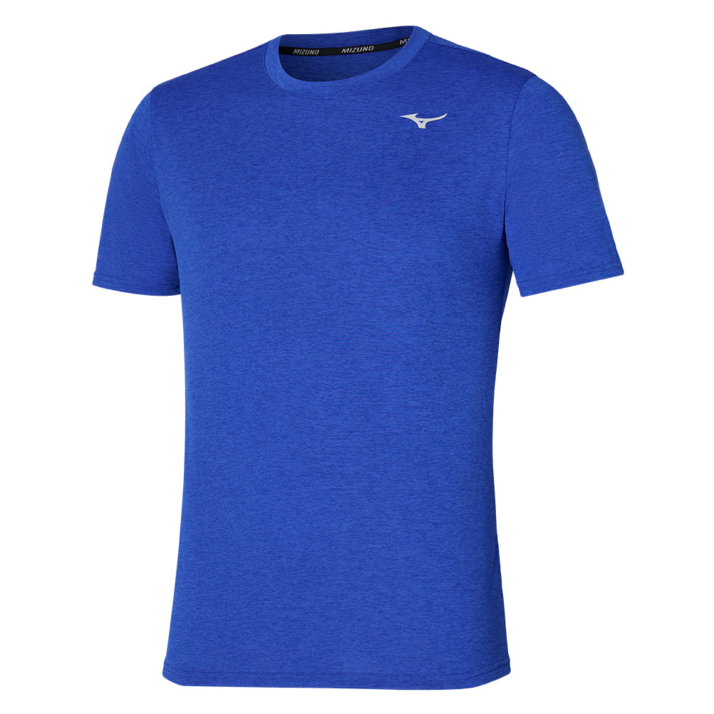 Mizuno Impulse Core Short Sleeve Men's Running Tee - Reflex Blue