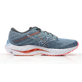 Mizuno Wave Inspire 19 Men's Running Shoe - Provincial Blue/White/Light Orange